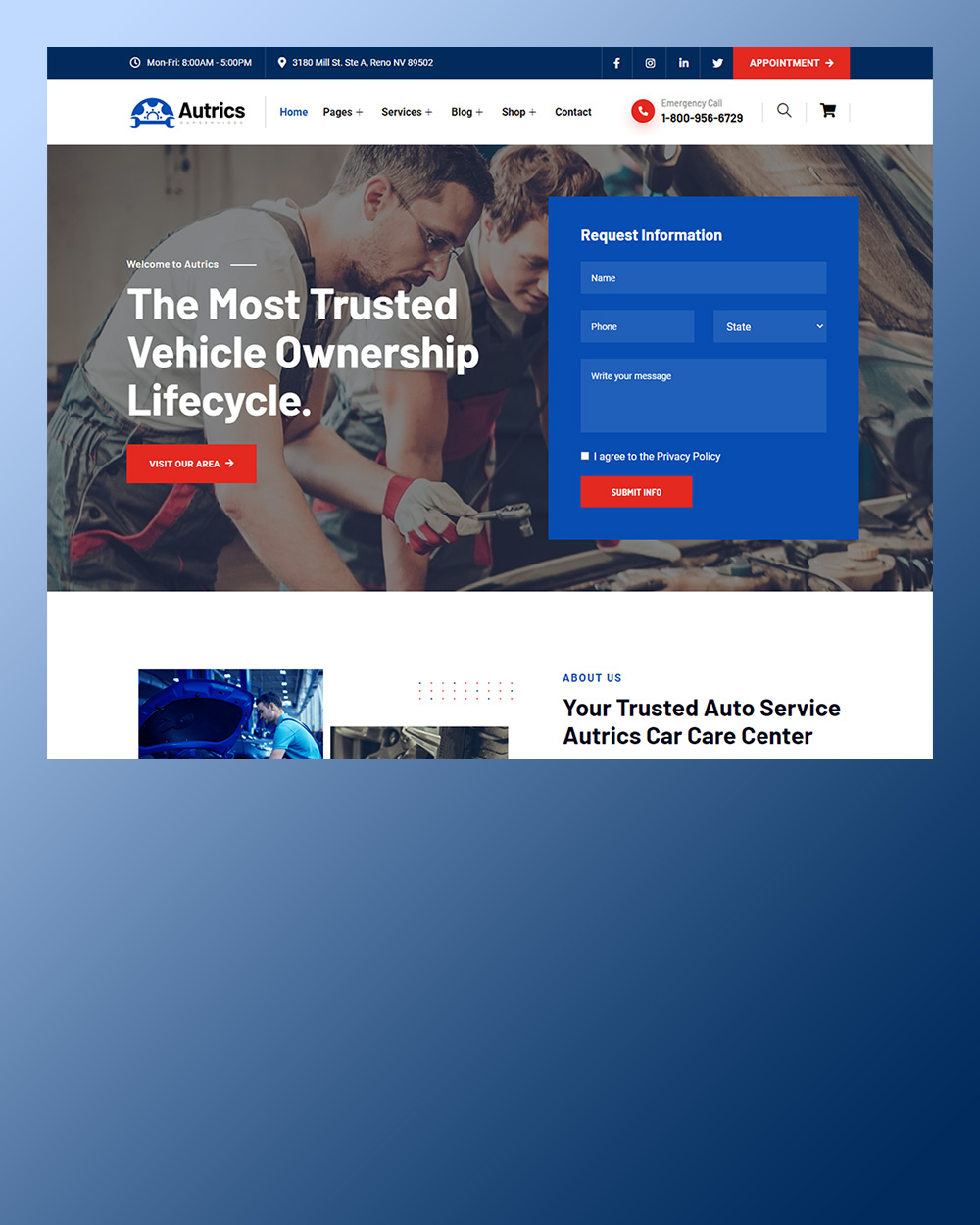 autrics auto service обработано