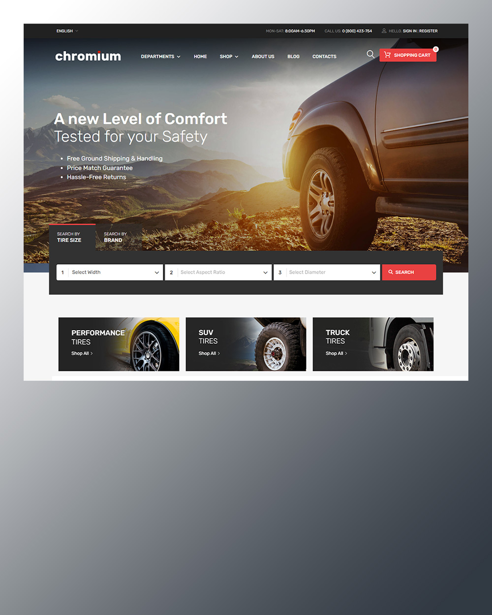 chromium tires shop обработано