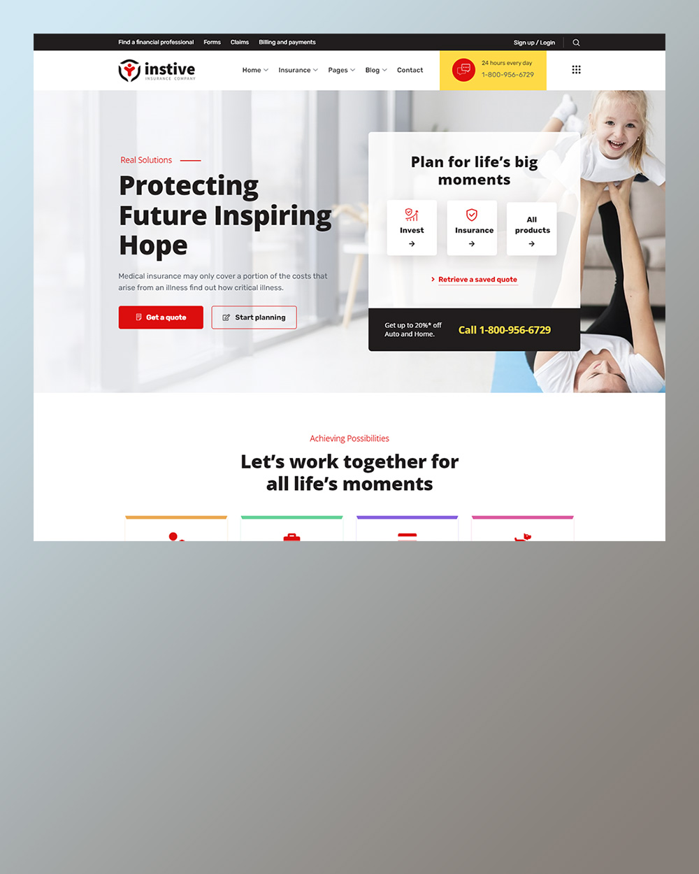instive insurance home обработано