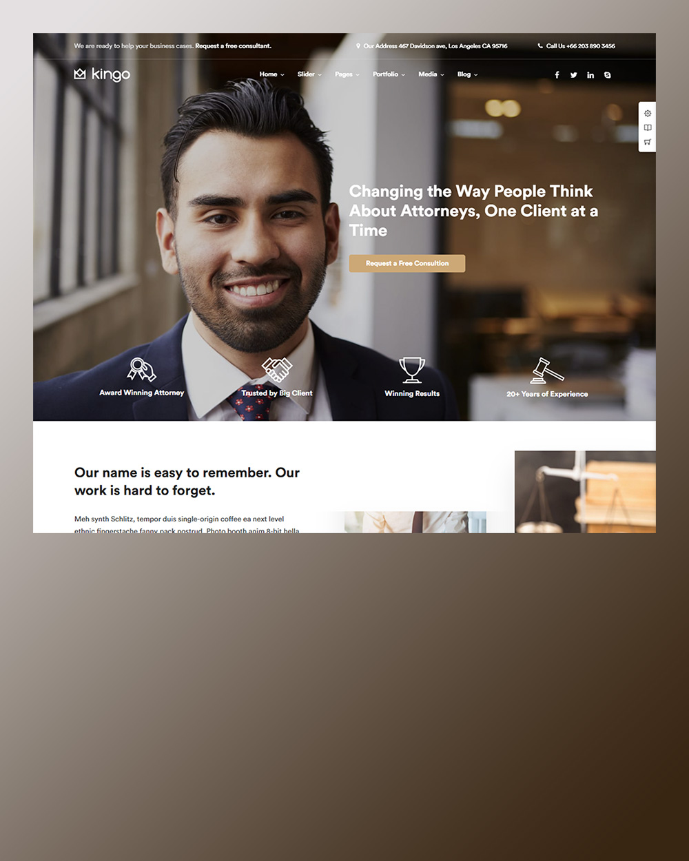 kingo lawyer обработано