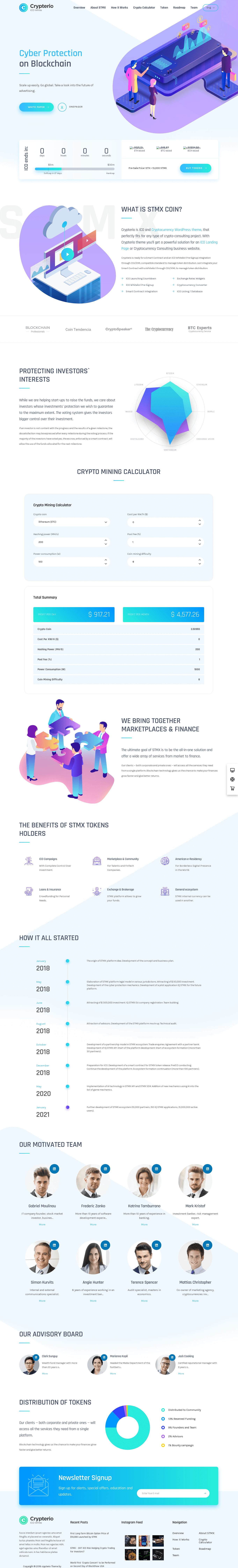 Crypterio blockchain protection