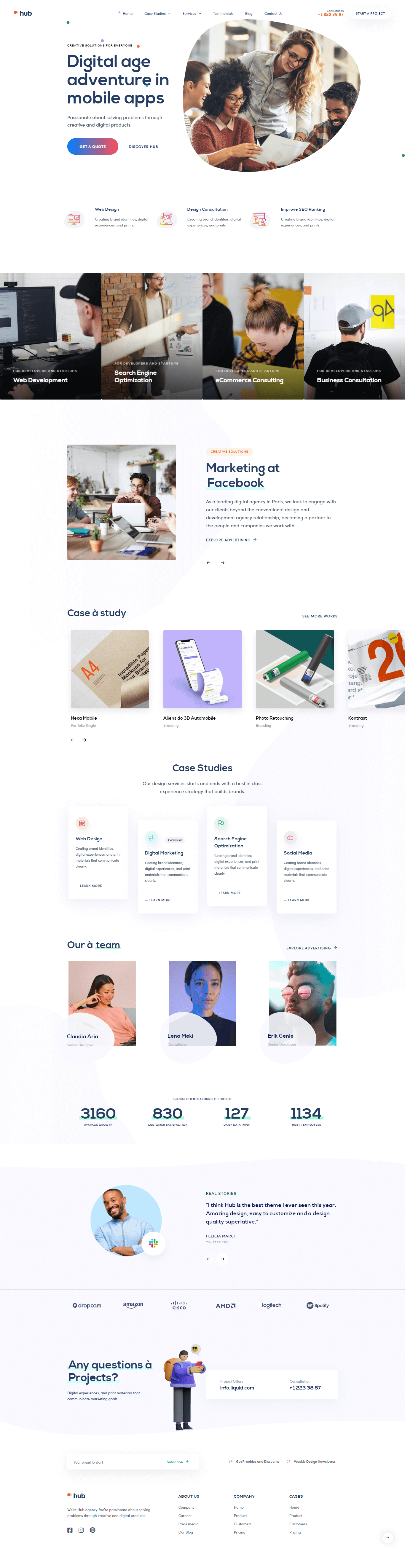 Hub digital marketing