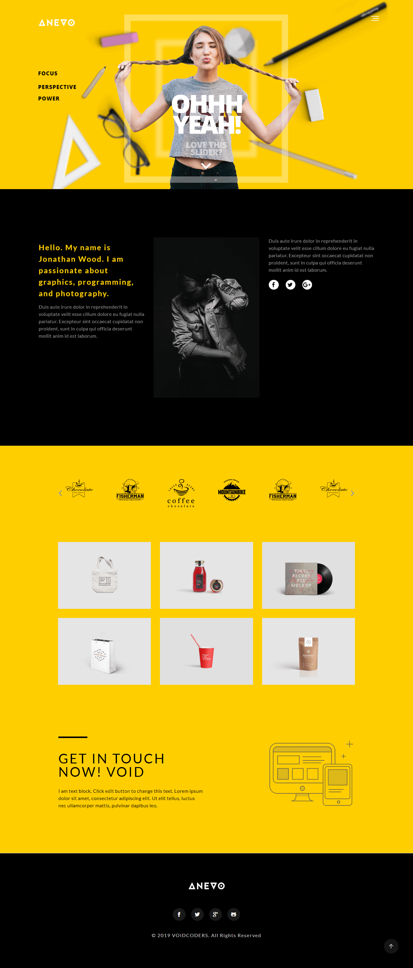 andevo designer portfolio