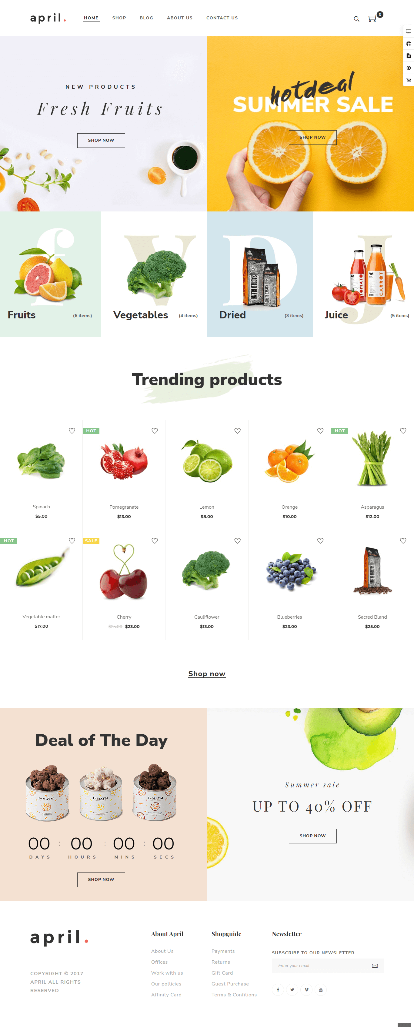 april organic