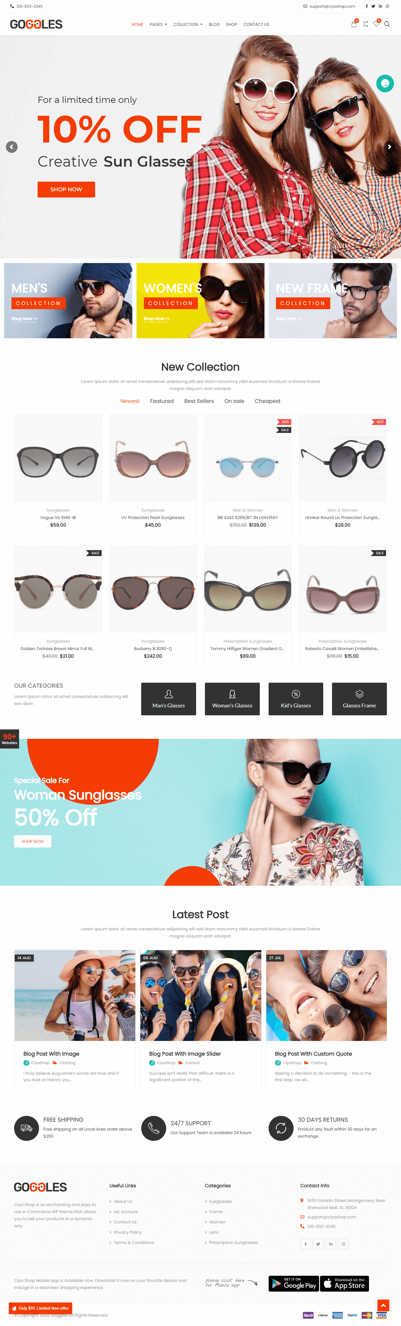 ciyashop goggles