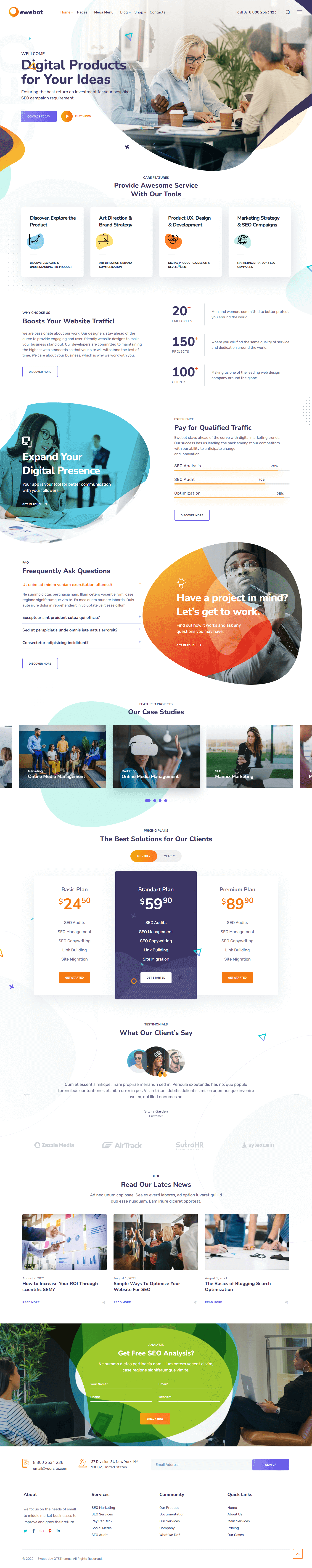 ewebot digital products