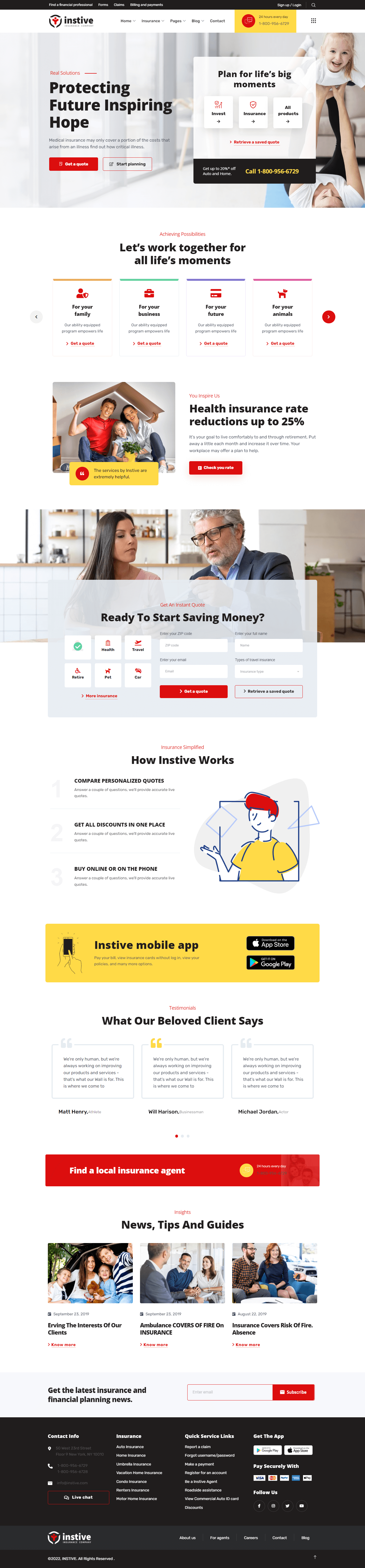 instive insurance home