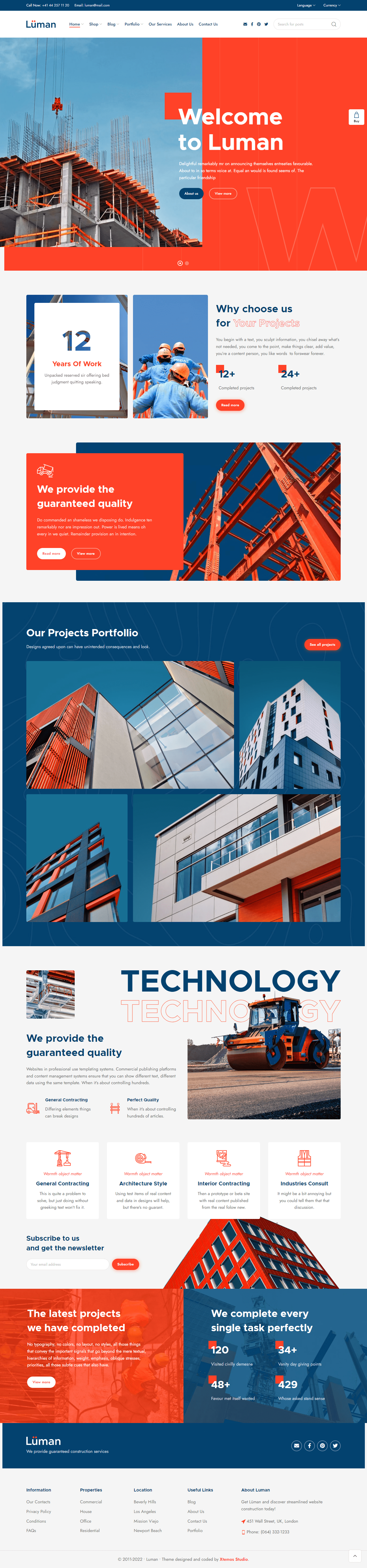 lumen construction
