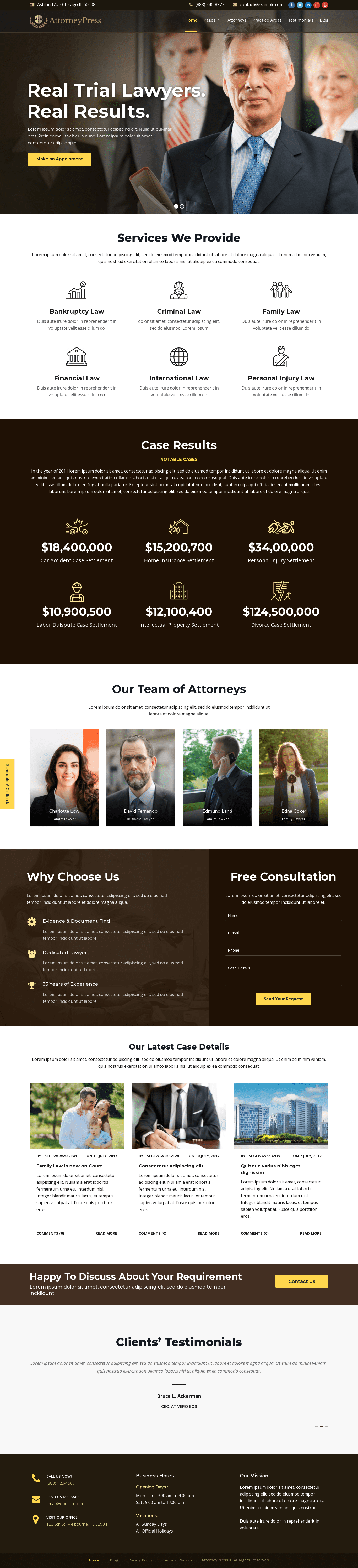 Attorney lawyer
