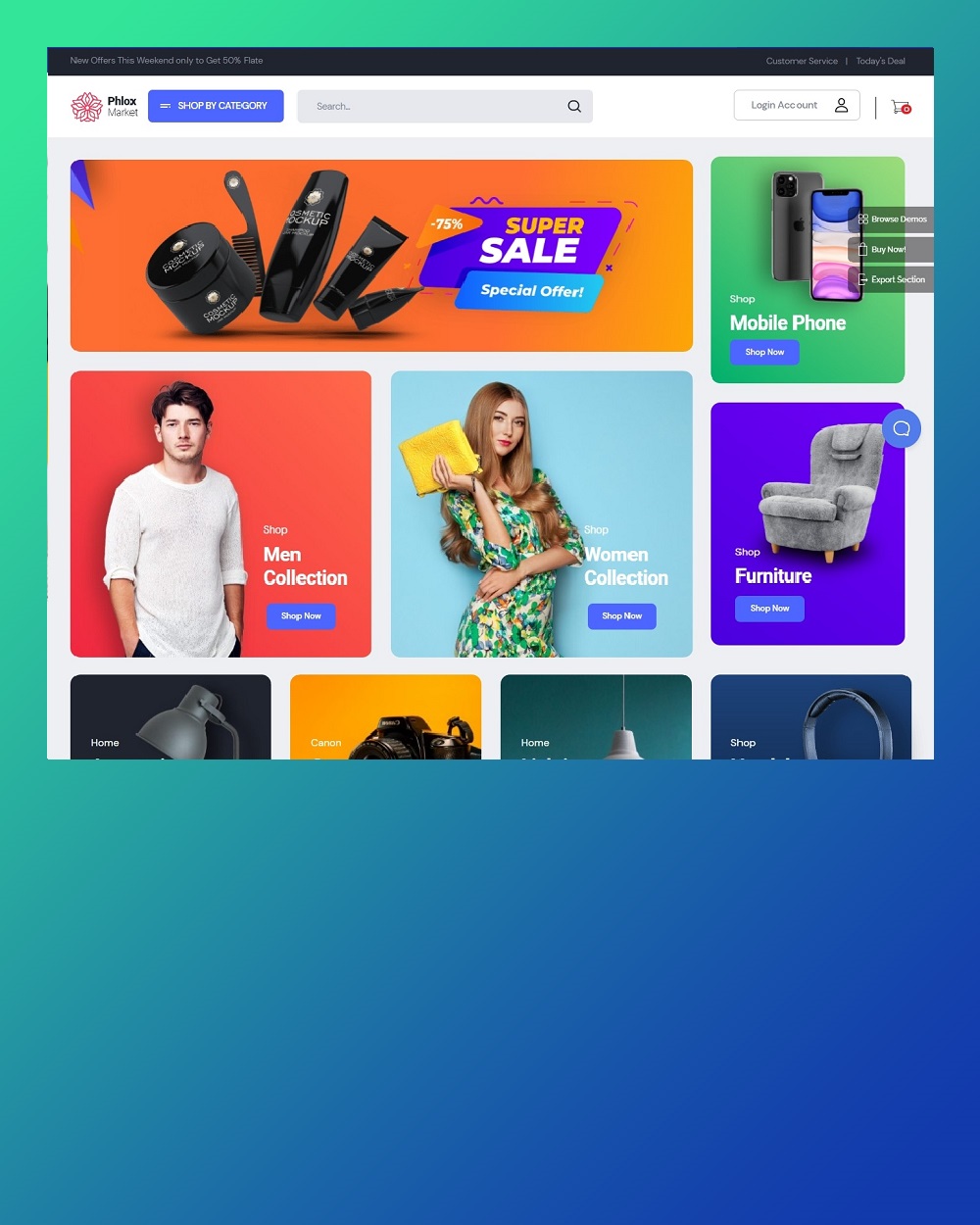 Phlox Retail Online Shop cover