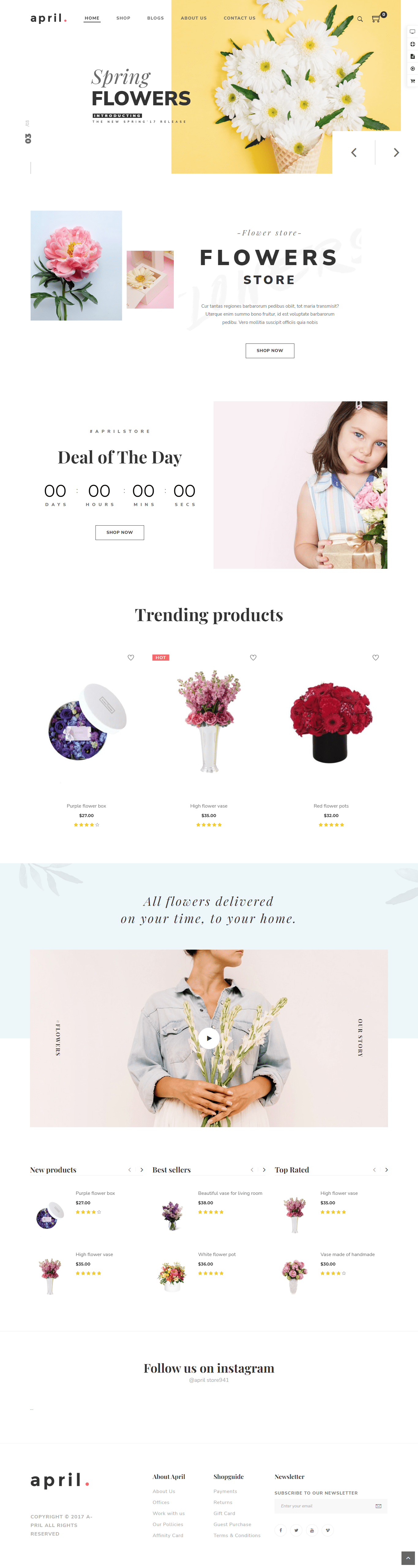 april flower store