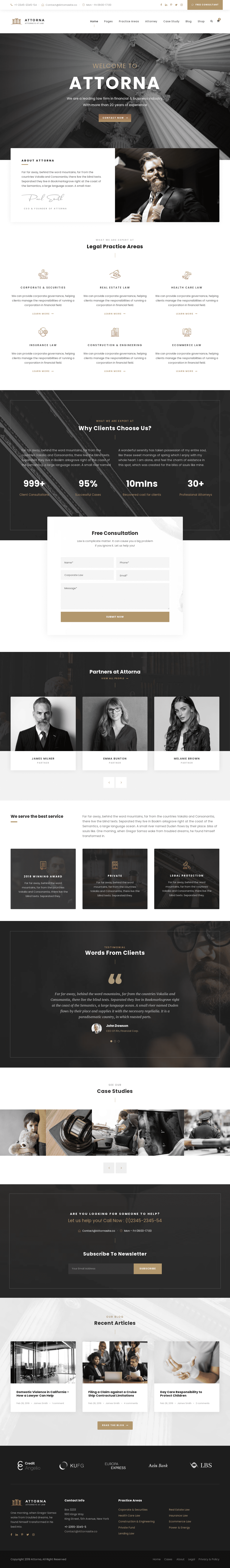 attorna law template