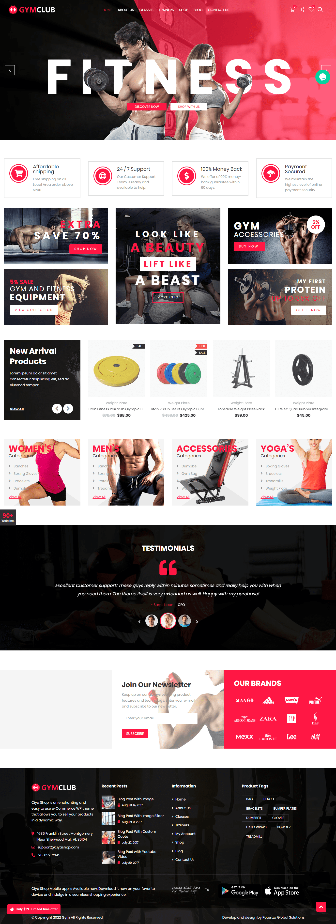 ciyashop gym