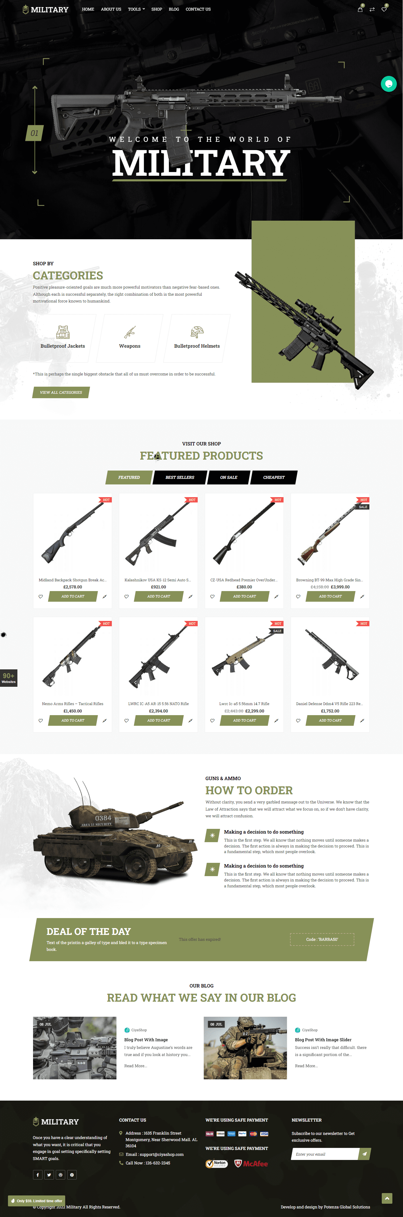 ciyashop military