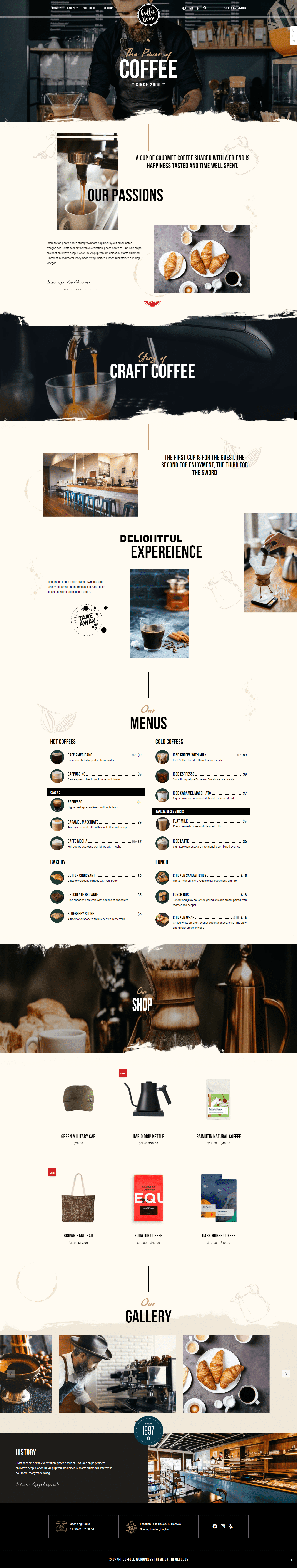 craft cofeeshop opt