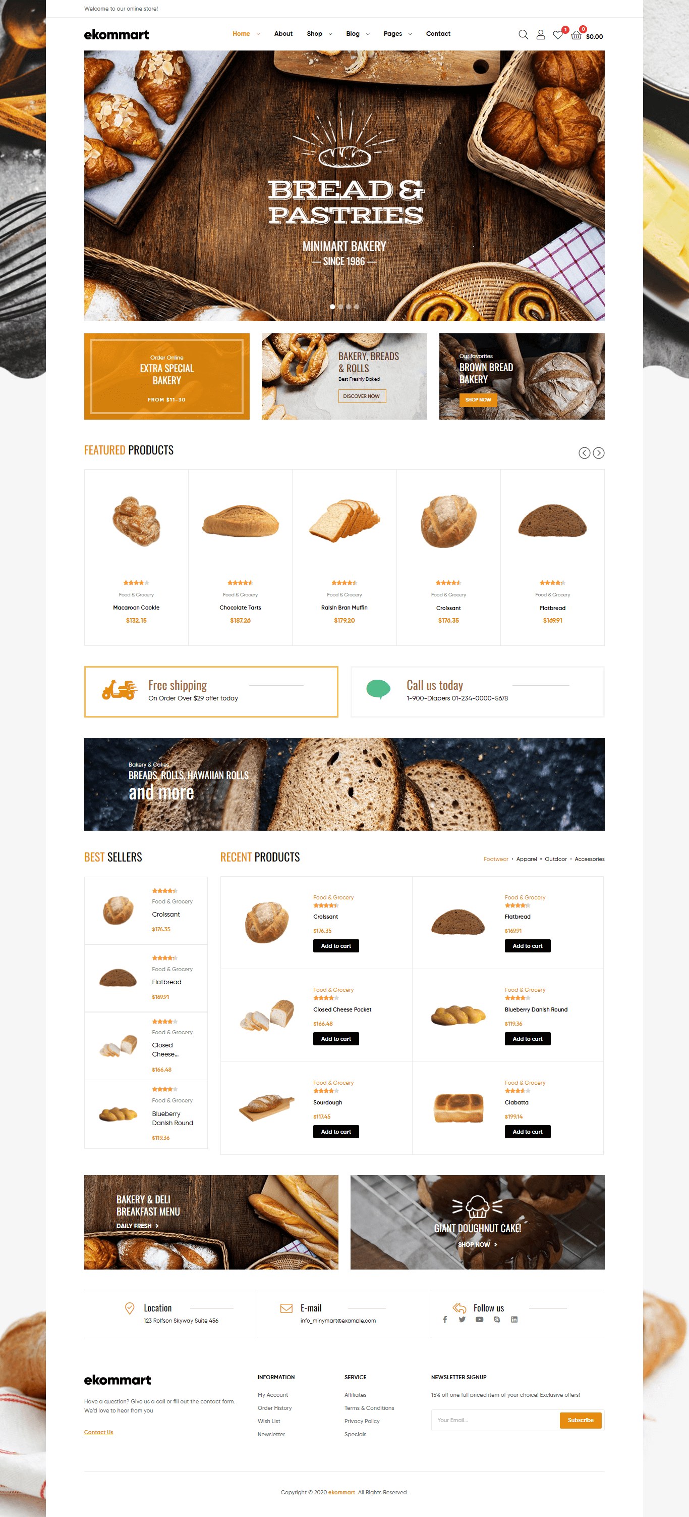 ekommart bakery