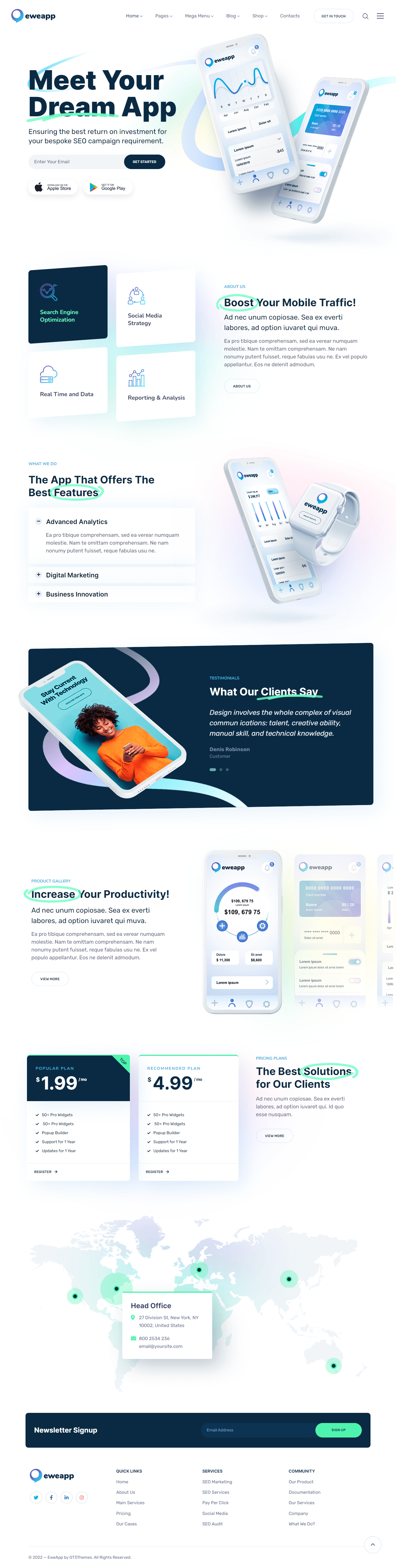 ewebot mobile app