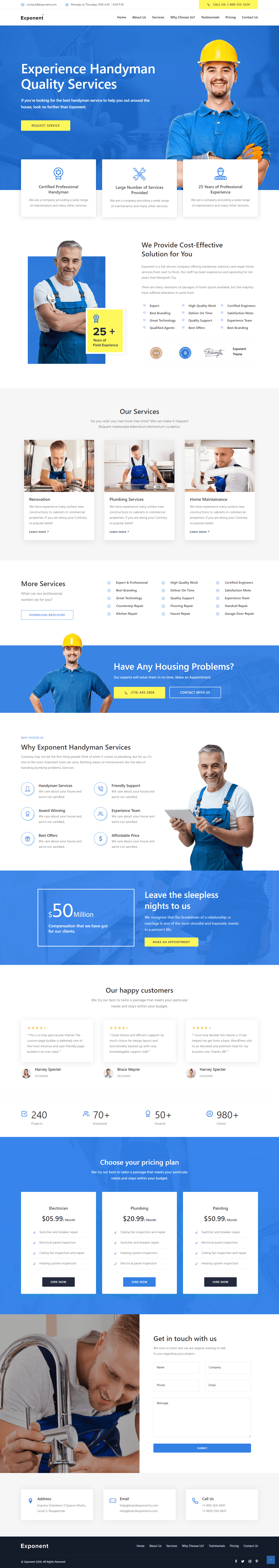 exponent handyman