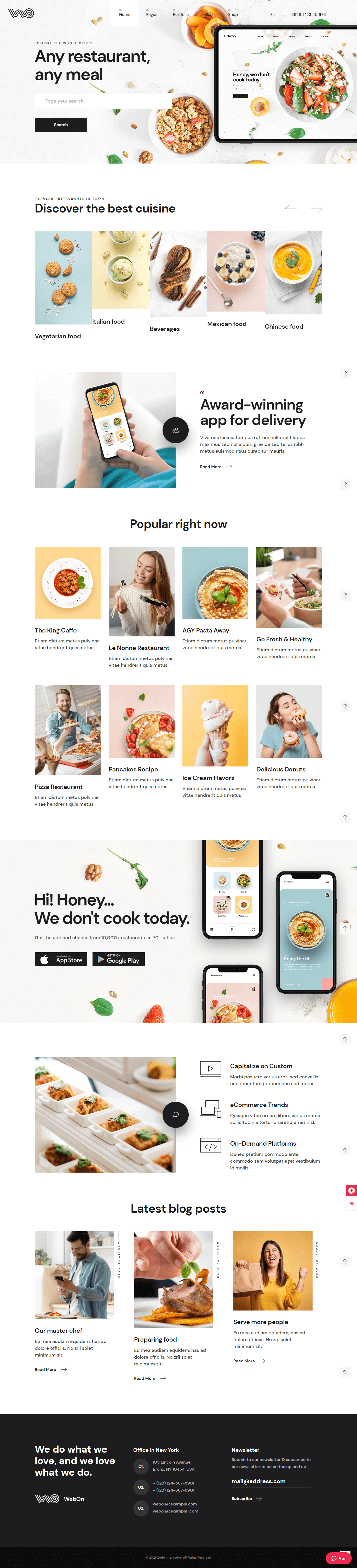 food delivery