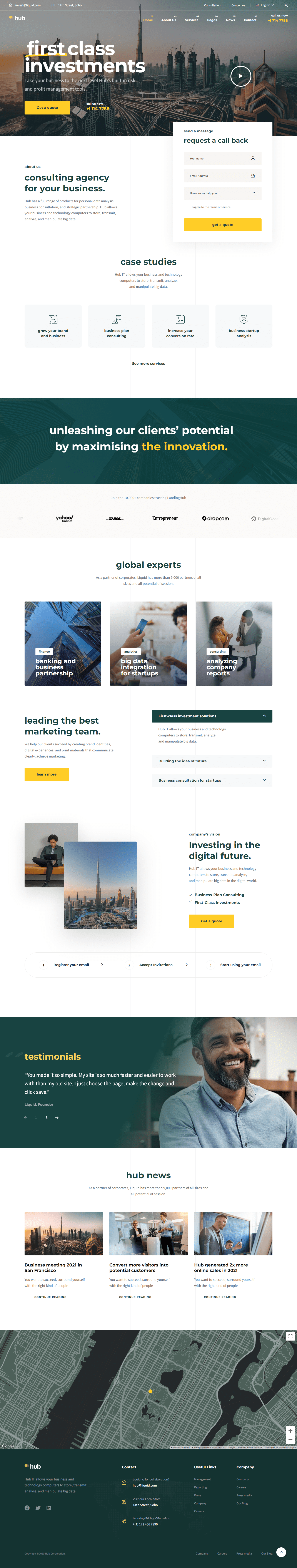 hub business