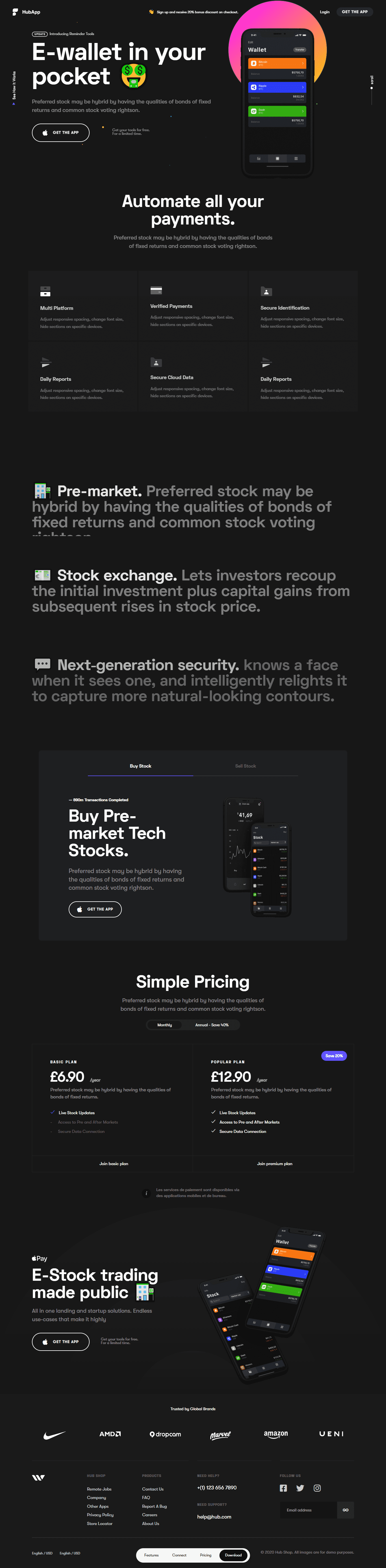 hub mobile app