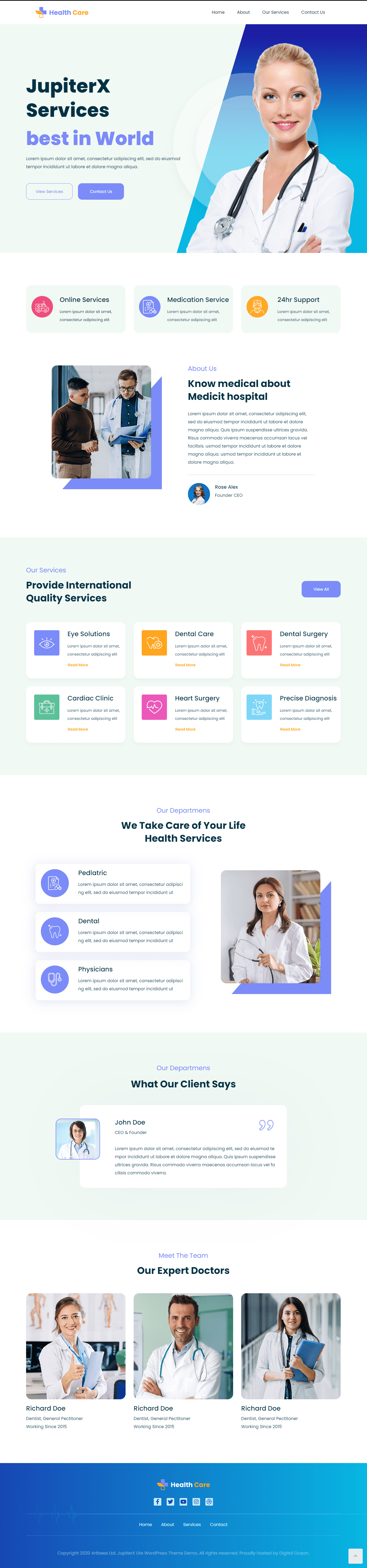 jupiterx health