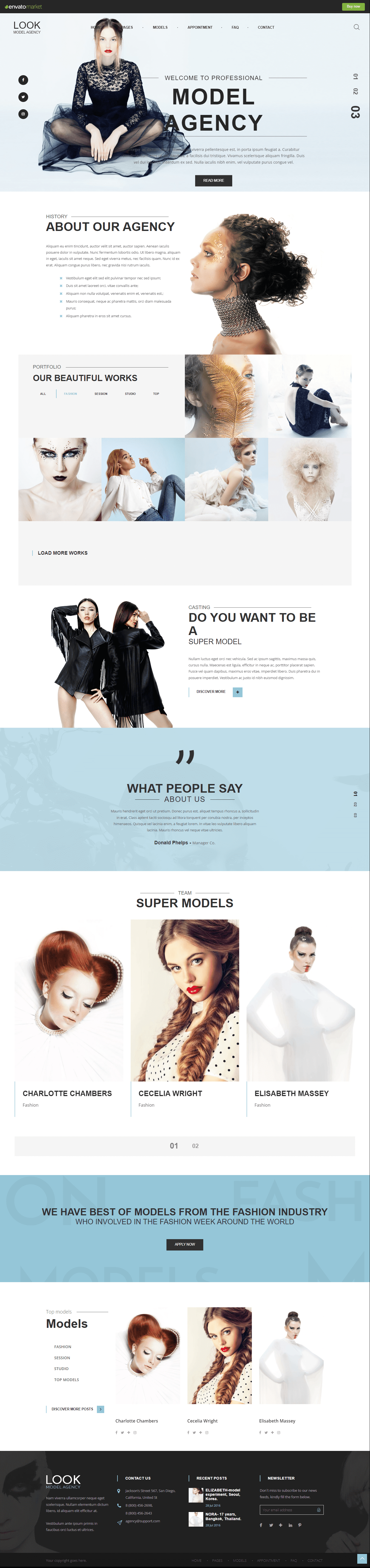 look modeling