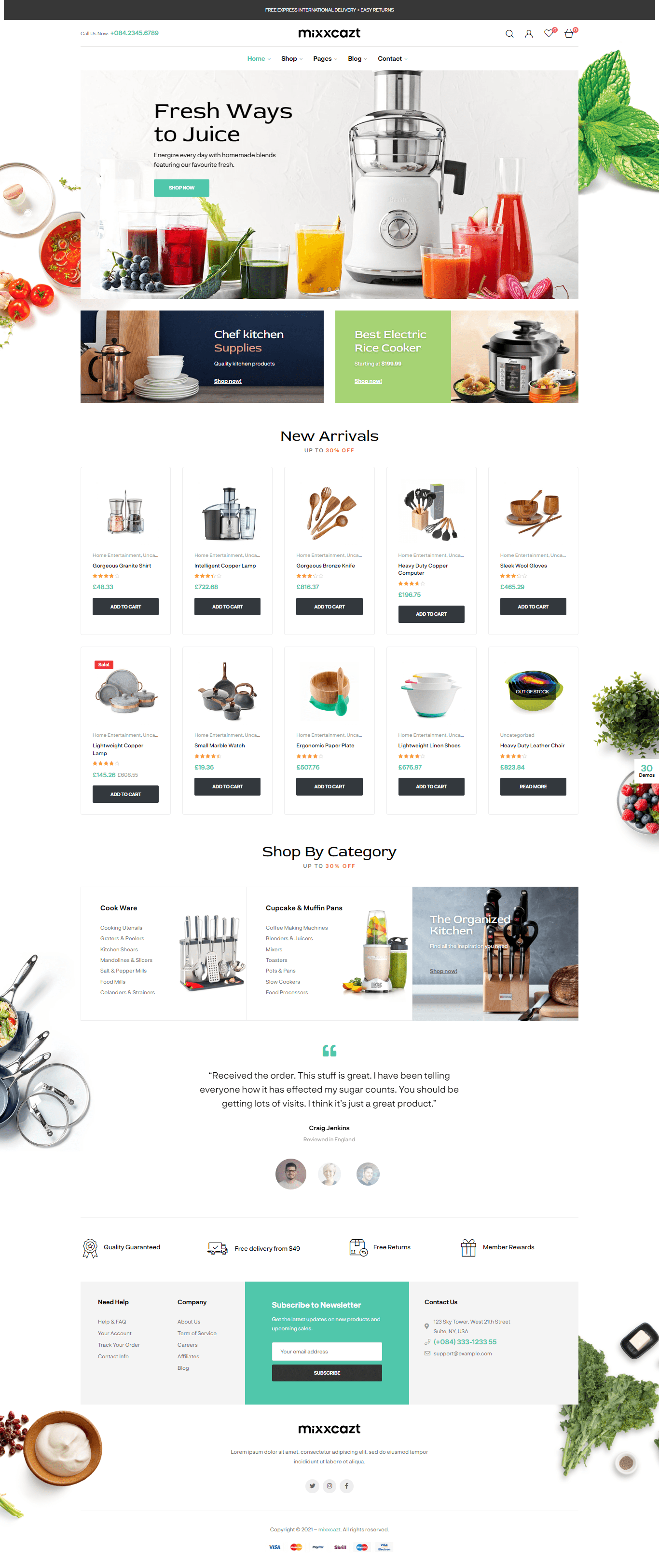 mixxcazt kitchenware
