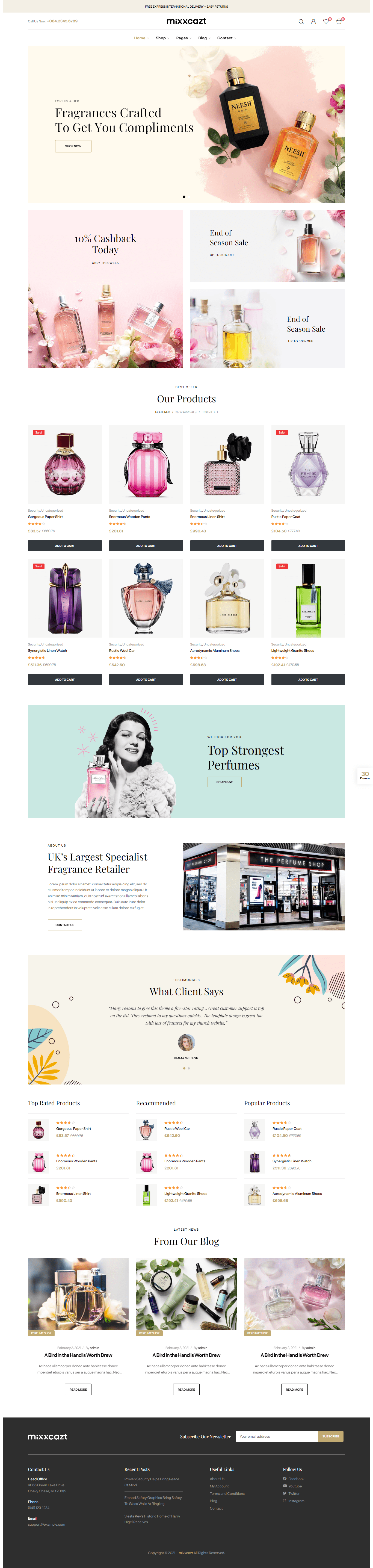 mixxcazt parfume