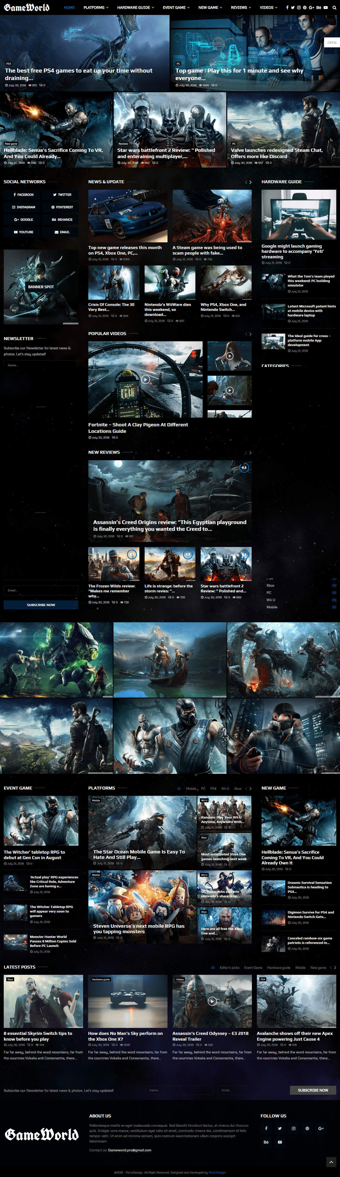 pennews game magazine