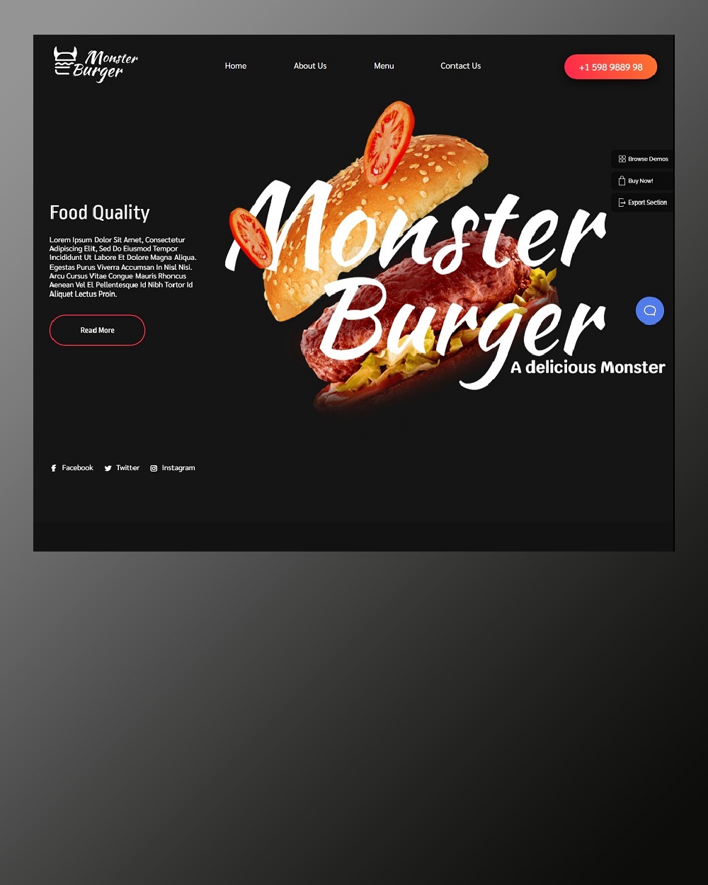 phlox burger cover
