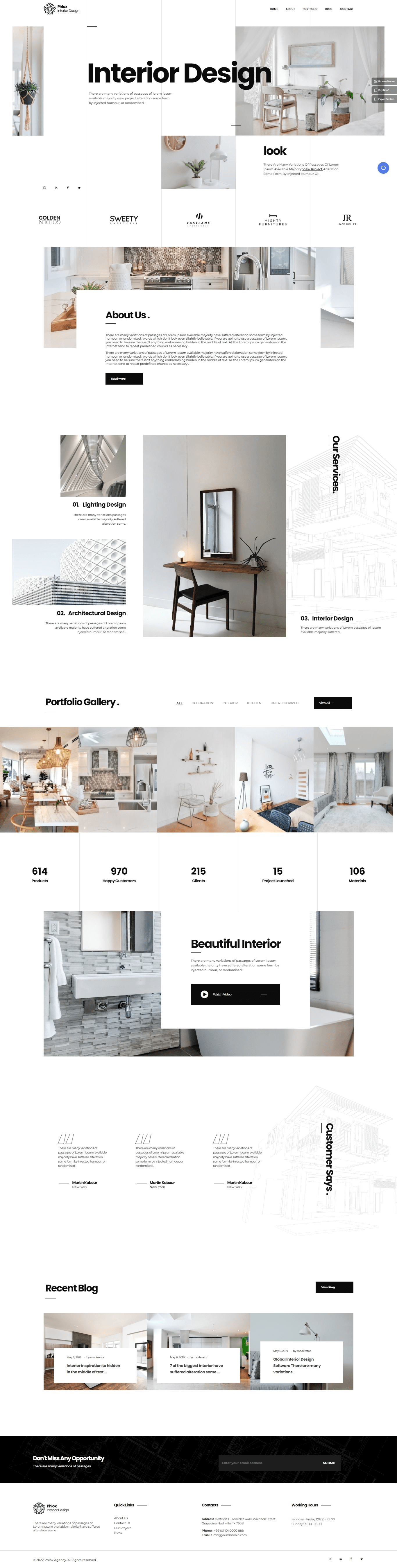 phlox interior design template