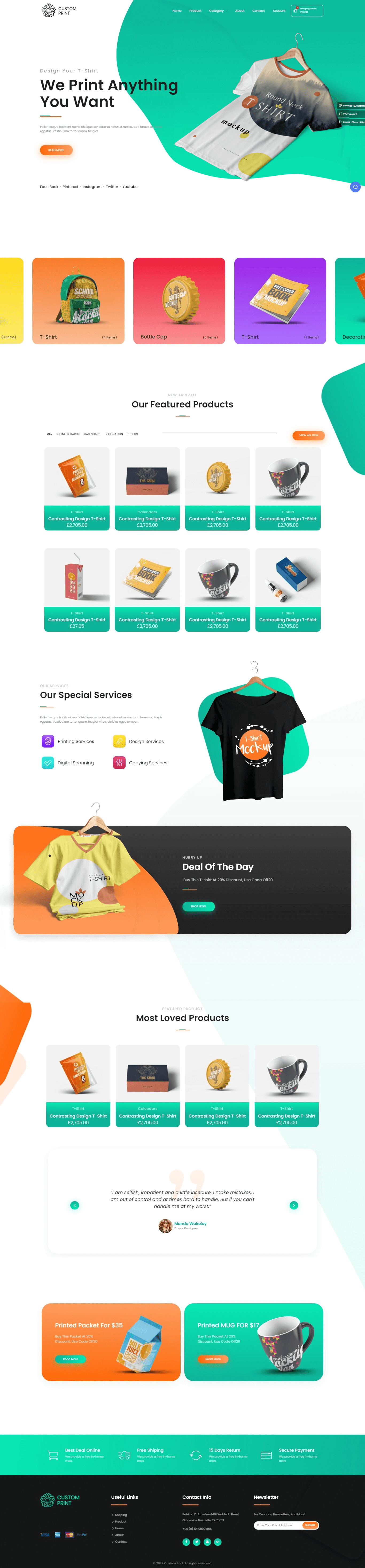phlox print on demand template