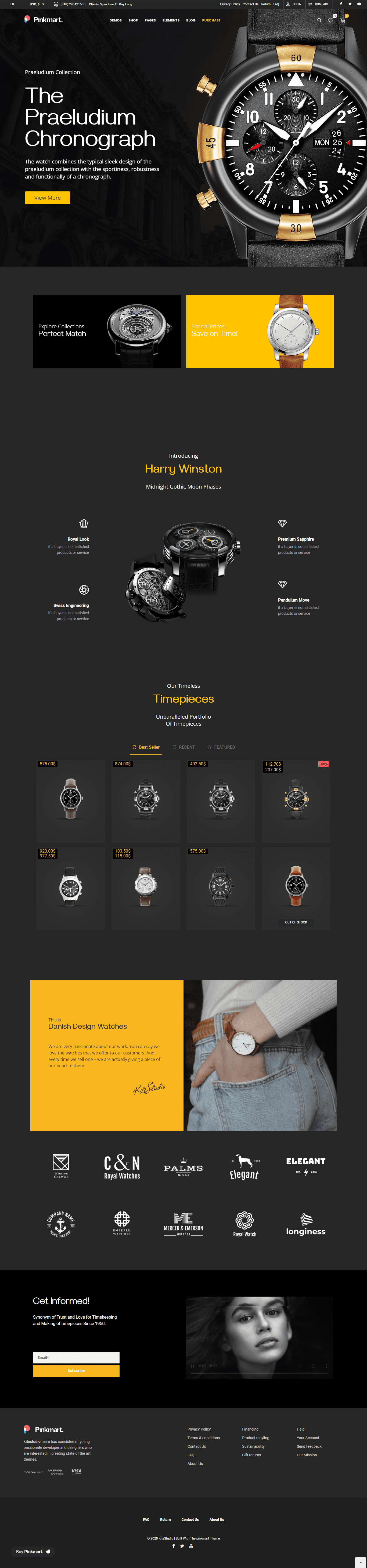 pinkmart watches