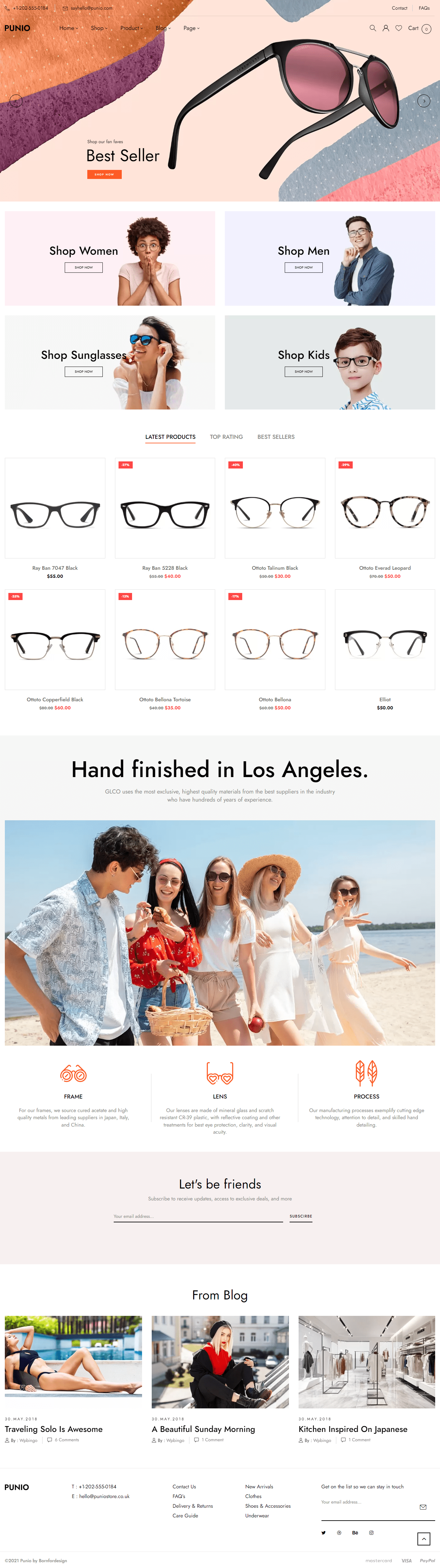 punio home glasses