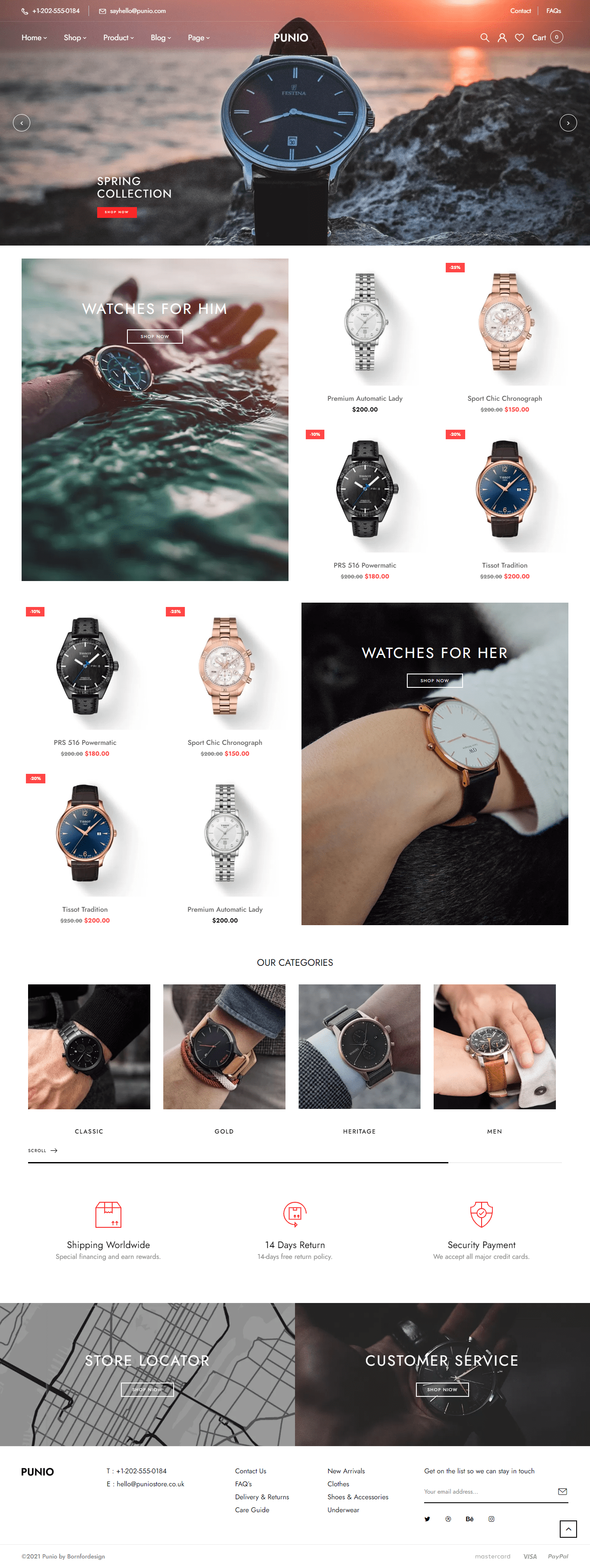 punio home watch