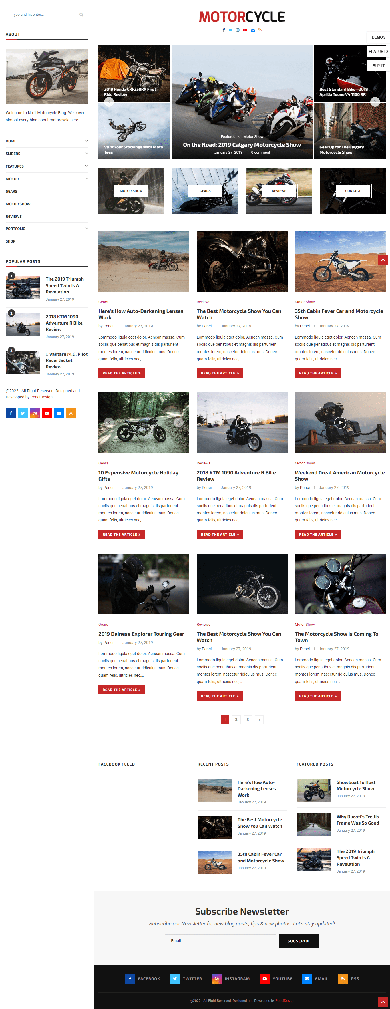 soledad motorcycle blog