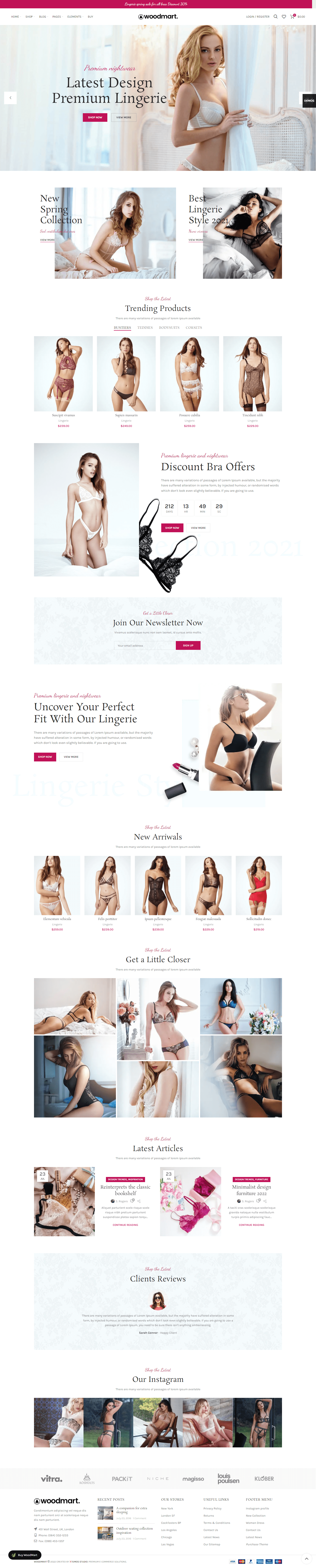 woodmart lingerie