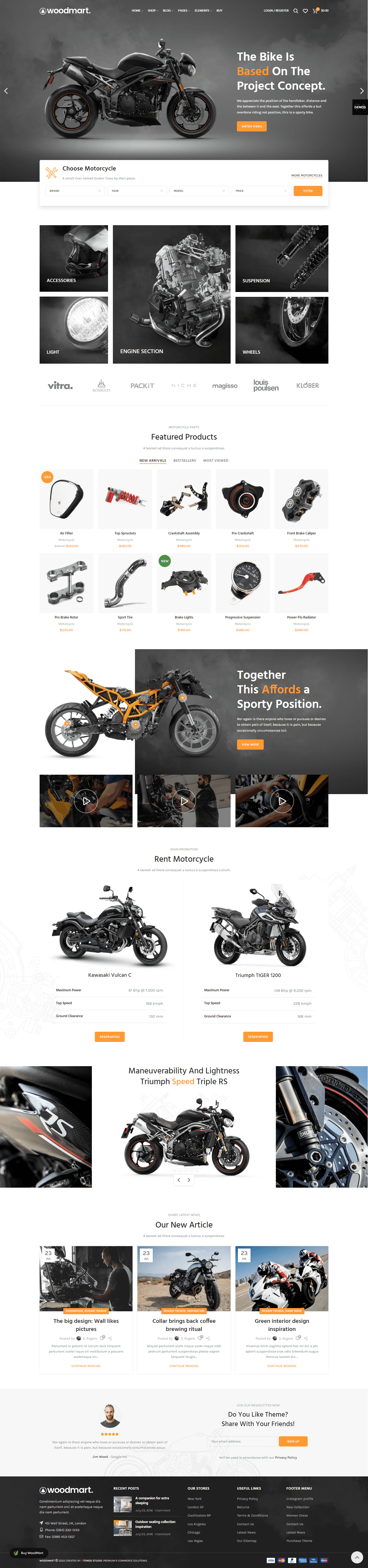 woodmart motorcycle