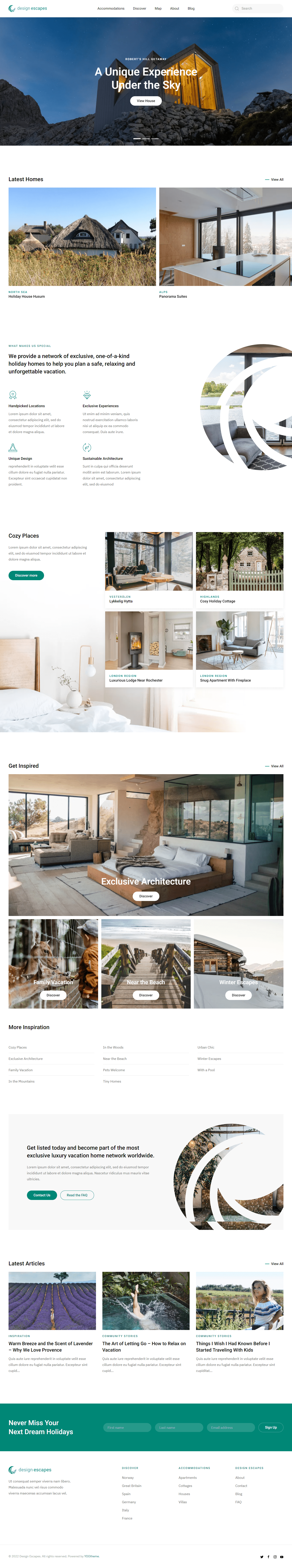 yootheme design escapes